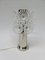 Pusteblume Table Lamp in Acrylic Glass & Nickel from Sölken, 1970s 1