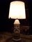 Lampe de Bureau Figural Viking en Albâtre & Marbre, 1950s 8