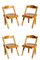 Iva Dining Chairs by Roberto Pamio & Renato Toso for Stilwood, 1972, Set of 4 1
