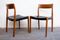 Model 77 Teak and Leather Chairs by Niels Otto Møller for J.L. Møller, 1970s, Set of 2 5