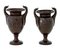 Paire de Vases en Urne Vintage en Terracotta 1