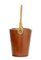 Vintage Teak Bucket with Rope Handle 2