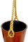Vintage Teak Bucket with Rope Handle, Image 4