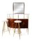 Mobilier de Bar en Palissandre et Laiton, Italie, 1950s 1