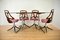 Vintage Italian Dining Table & 4 Chairs, 1960s 2