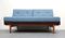 Teak Daybed with Light Blue Upholstery, 1960s 2