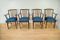 Vintage Chairs by Karl Nothhelfer for Kuhlmann & Lalk, 1970s, Set 4, Image 2