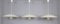 Ceiling Lights by Terence Conran for SCE, 1980s, Set of 3 2