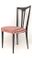 Ebonized Wood Dining Chairs, 1950s, Set of 6, Image 6