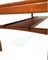 Mesa danesa de teca con estante, años 60, Imagen 3