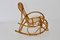 Italian Rattan Rocking Chair, 1960s, Image 2