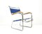 Bauhaus Cantilever Chair in Blue by Karel Ort for Hynek Gottwald, 1930s 1