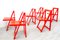 Folding Chairs by Aldo Jacober for Bazzani, 1970s, Set of 6 2