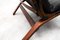 Rosewood and Leather Miljø Lounge Chair & Ottoman from Farstrup Møbler, 1970s, Image 6