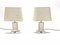 Vintage Brass & Acrylic Glass Table Lamps, 1970s, Set of 2, Image 6