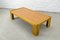 Italian Solid Wood Coffee Table by Tobia & Afra Scarpa for Cassina, 1970s 1