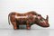 Vintage Rhino Leather Footrest by Dimitri Omersa, 1960s 2