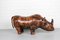Vintage Rhino Leather Footrest by Dimitri Omersa, 1960s, Image 1