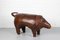 Vintage Leather Pig Ottoman by Dimitri Omersa, 1960s 1