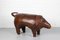 Vintage Leather Pig Ottoman by Dimitri Omersa, 1960s, Image 1