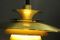 Lámpara colgante danesa dorada de Jeka, Imagen 7