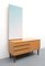 Ash Dressing Table with Mirror, 1960s 7