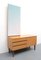 Ash Dressing Table with Mirror, 1960s, Image 7