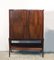 Rosewood Bar Cabinet with Mirrors and Lighting by Vittorio Dassi, 1950s 1