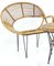 Tavolo vintage in bambù con due sedie di Janine Abraham e Dirk Jan Rol, anni '70, Immagine 2
