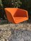 Orange Lounge Chairs, 1970s, Set of 2, Image 2