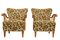 Scandinavian Elm Armchairs, 1950s, Set of 2, Image 1