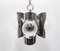 Italian Chromed Pendant Light, 1960s, Image 5