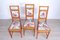 Chairs with Floral Seats by Piero Zen, 1930s, Set of 6 6