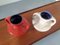 Vasi fat lava in ceramica con due manici di Marei, anni '70, set di 2, Immagine 8