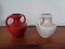 Ceramic Double Handled Fat Lava Vases from Marei, 1970s, Set of 2, Image 1