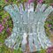 Kronleuchter aus gemeißeltem Glas von Zeroquattro für Fontana Arte, 1960er 2