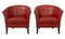 Leather Club Chairs, 1970s, Set of 2 1