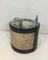 Chrome, Leather & Rope Ice Bucket, 1940s 4