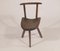 19th Century German Oak Chair, Image 2