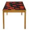 Vintage Teak and Enamel Coffee Table by David Rosen and P. Torneman for Nk 2