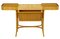 Swedish Birch Sewing Table from Bodafors, 1950s 2