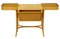 Swedish Birch Sewing Table from Bodafors, 1950s, Image 2