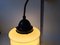 Vintage Danish Opaline Glass & Bakelite Pendant Lamp, Image 4