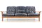 Mid-Century Scandinavian Leather Sofa, 1960s 1