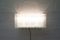 Große Eisglasröhren-Wandlampe von Doria, 1960er 2