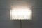 Large Ice Glass Tube Wall Lamp from Doria, 1960s, Image 2