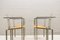 Fauteuils en Métal, 1980s, Set of 4 11