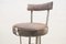 Mid-Century Iron and Cowhide Bar Stools, 1960s, Set of 2 9