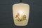 Glaslampe mit handgemaltem Max & Moritz Motiv, 1950er 4