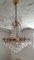 Vintage Swedish Crystal Chandelier 1